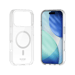 Coque antibactérienne antichoc magnétique invisible Fabriqué Avec du 75% Plastique Recyclé pour Apple iPhone 17 Pro, Transparente