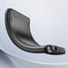 Coque Silicone pour Xiaomi Redmi Note 13 4G Effet Métal Brossé Carbone Noir