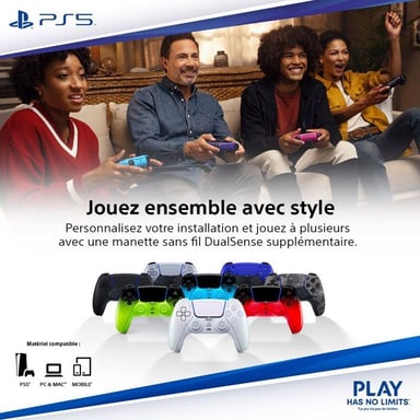 Sony Mando inalámbrico DualSense para PS5 Azul (Starlight Blue)