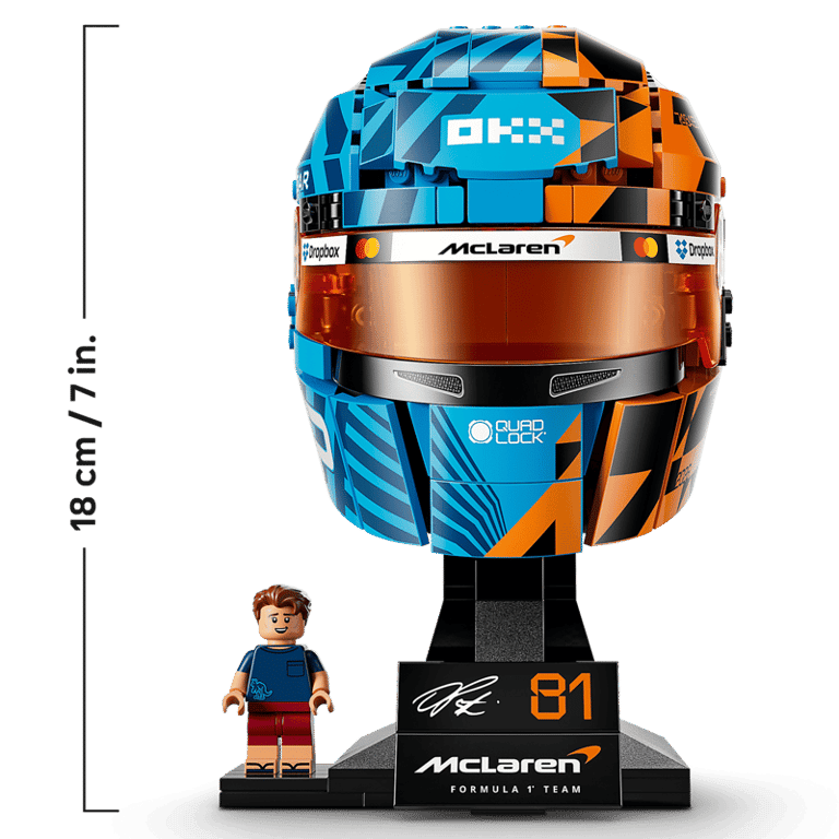 McLaren Mastercard F1 Team Casque d'Oscar Piastri - vue 9