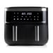 Domo DO537FR friteuse Double 4 L Autonome Friteuse d'air chaud Noir