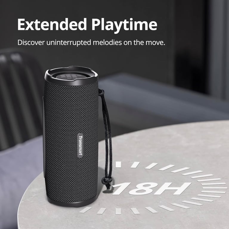 Tronsmart Mirtune C3 Plus : Haut parleur stéréo Bluetooth portable puissant de étanche IPX7 autonomie de 18 heures appairage stéréo Bluetooth 5.3 idéal pour 'extérieur la maison et les fêtes Neuf - vue 2