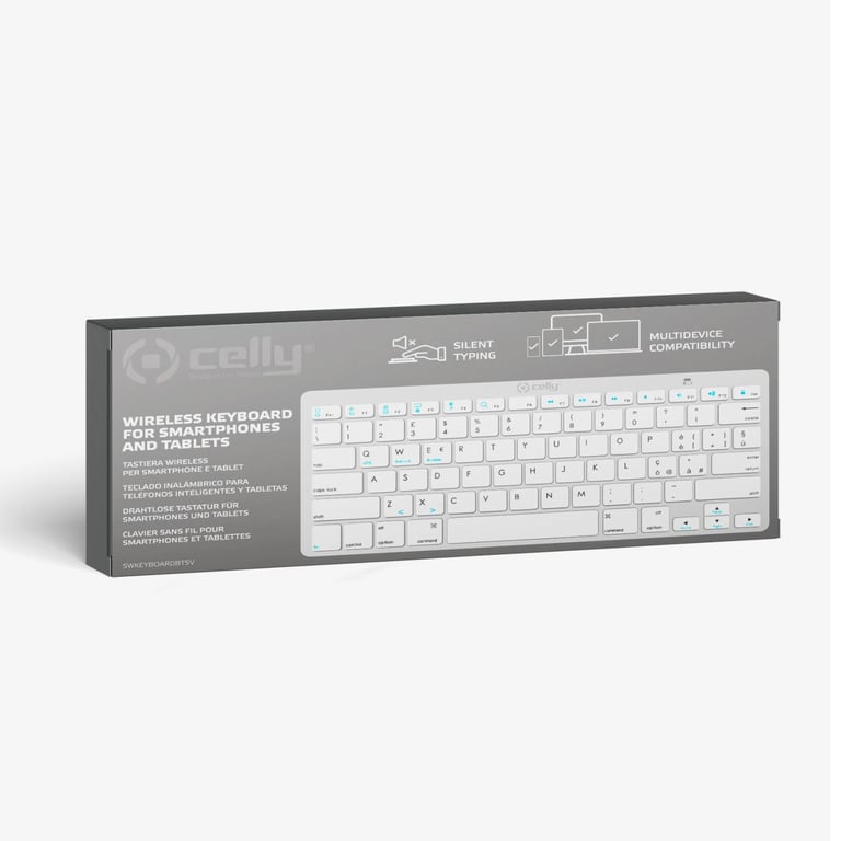 Celly SWKEYBOARDBT clavier Universel QWERTY Neuf - vue 2