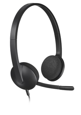 Logitech H340 Auriculares USB para ordenador Con audio digital