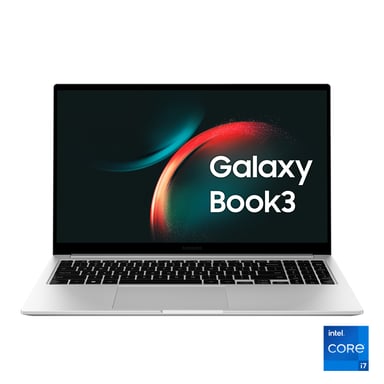 Samsung Galaxy Book3 Intel® Core™ i7 i7-1355U Ordinateur portable 39,6 cm (15.6'') Full HD 16 Go LPDDR4x-SDRAM 512 Go SSD Wi-Fi 6 (802.11ax) Windows 11 Pro Argent