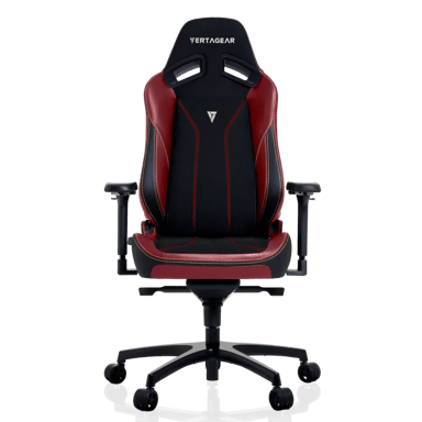 Sedia gaming Vertagear SL5800 HyGenNX Rosso Borgogna – Ergonomia avanzata, supporto lombare ContourMax™, seduta ventilata VertaAir™, tessuto nanotecnologia caffè