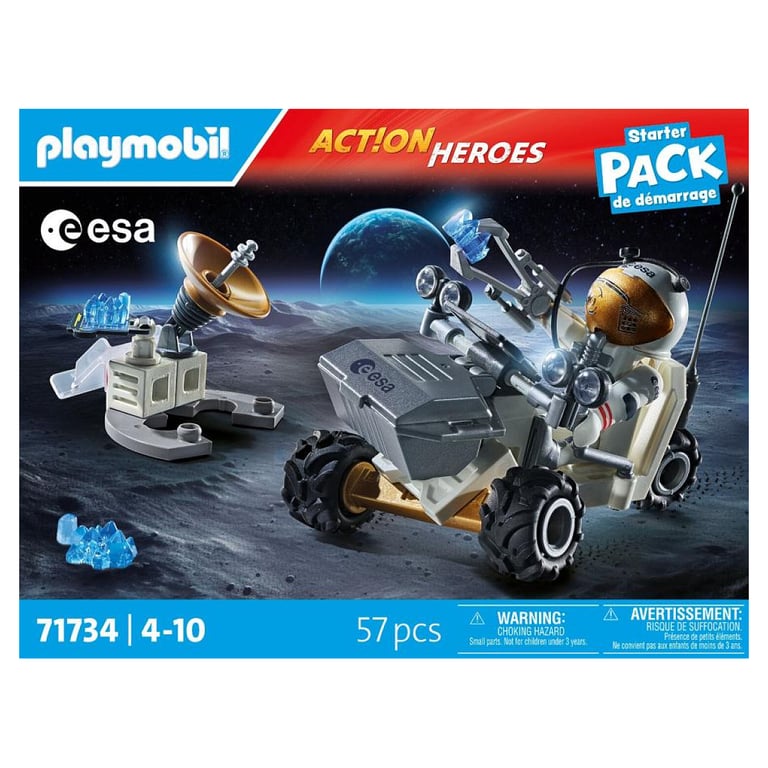 PLAYMOBIL | Action Heroes | ESA | Mission Spatiale | Jouet pour Enfants à partir de | 71734 - vue 8