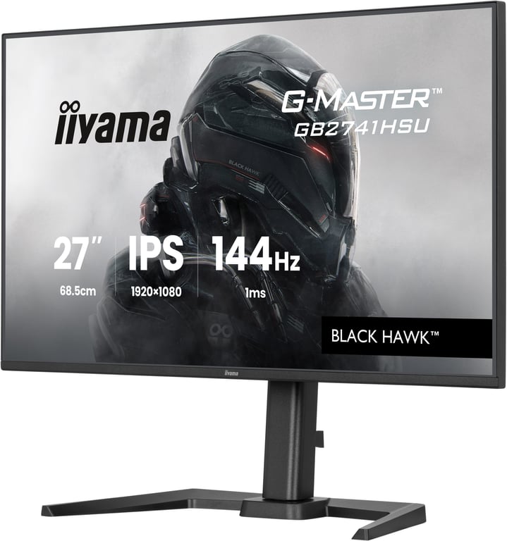 iiyama G-MASTER GB2741HSU-B1 écran plat de PC 68,6 cm (27 ) 1920 x 1080 pixels Full HD LED Noir - Neuf
