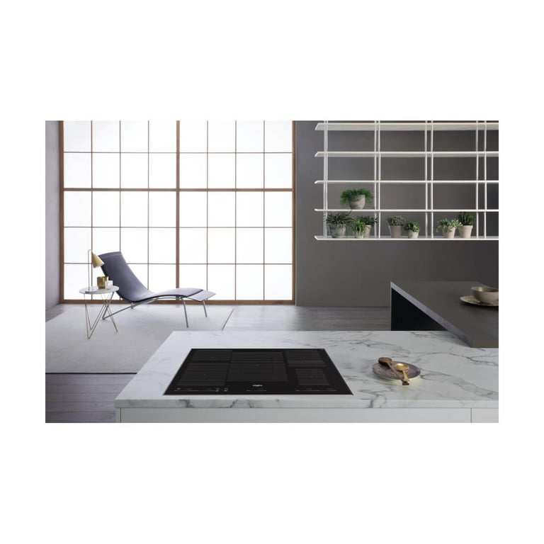 Plaque À Induction Whirlpool WT1090BA – 5 Foyers, 10800 W - vue 3