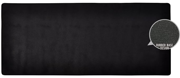 Thermaltake DASHER 2016 Alfombrilla de ratón para juegos Negro