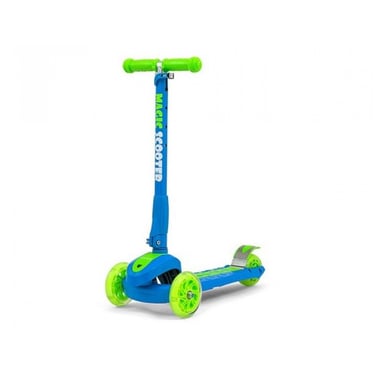 Scooter Mágico Azul y Verde - Ideal para Aventuras Urbanas