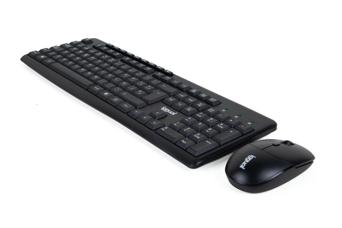 Pack Clavier et Souris iggual WMK-BUSINESS2 – Sans Fil, QWERTY - vue 6