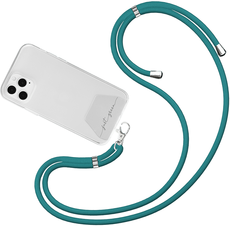 Bandoulière Cordon Universelle Eco-conçue Amovible Blue Lagoon Just Green - Neuf