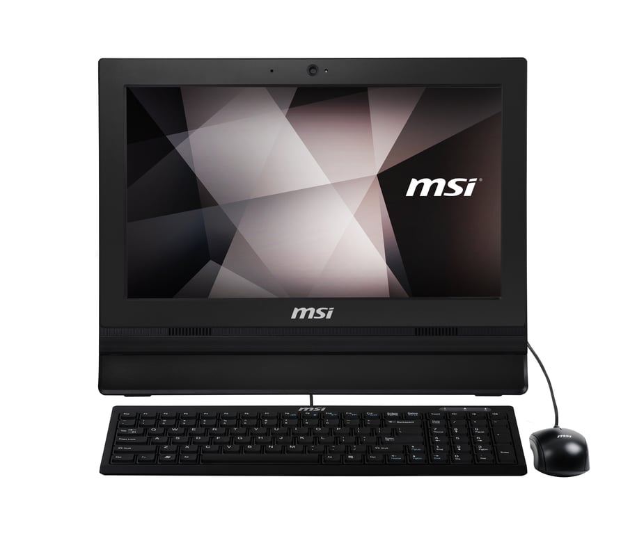 MSI Pro 16T 10M Intel® Celeron® 39 6 cm 15.6 1366 x 768 pixels Écran tactile PC All in One 4 Go DDR4 SDRAM SSD Wi Fi 5 802.11ac Neuf - vue 2