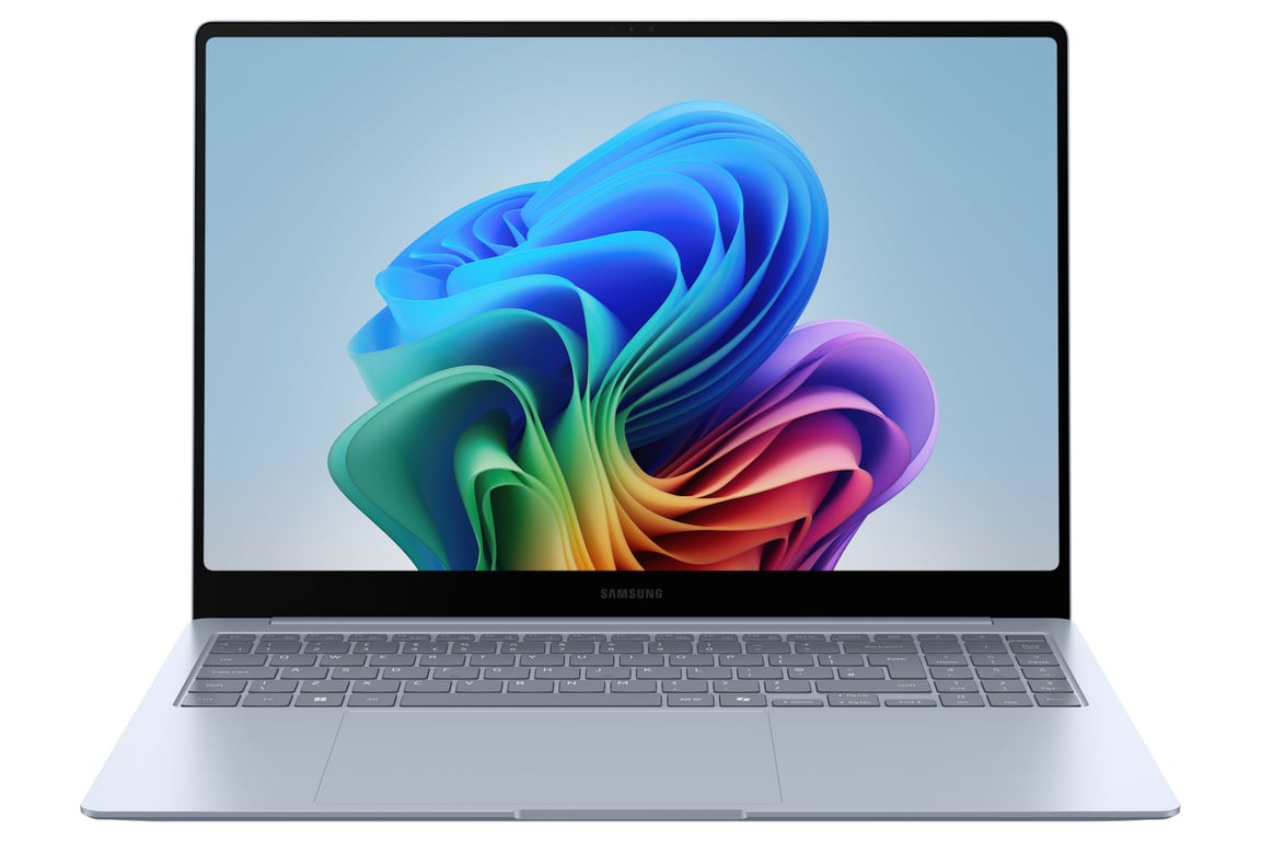 Samsung Galaxy Book4 Edge NP960XMBA-EXP Snapdragon X1E-84-100 Ordinateur portable 40,6 cm (16 ) Écran tactile WQXGA+ 16 Go LPDDR5x-SDRAM 1 To eUFS Wi-Fi 7 (802.11be) Windows 11 Home Bleu - Neuf