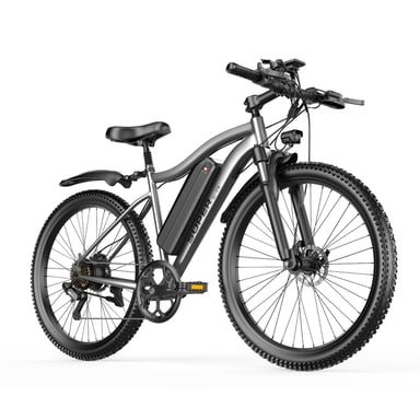 Vélo électrique Toofly G73w pour adultes, batterie amovible 48 V 13 Ah, Shimano 7 vitesses - Gris