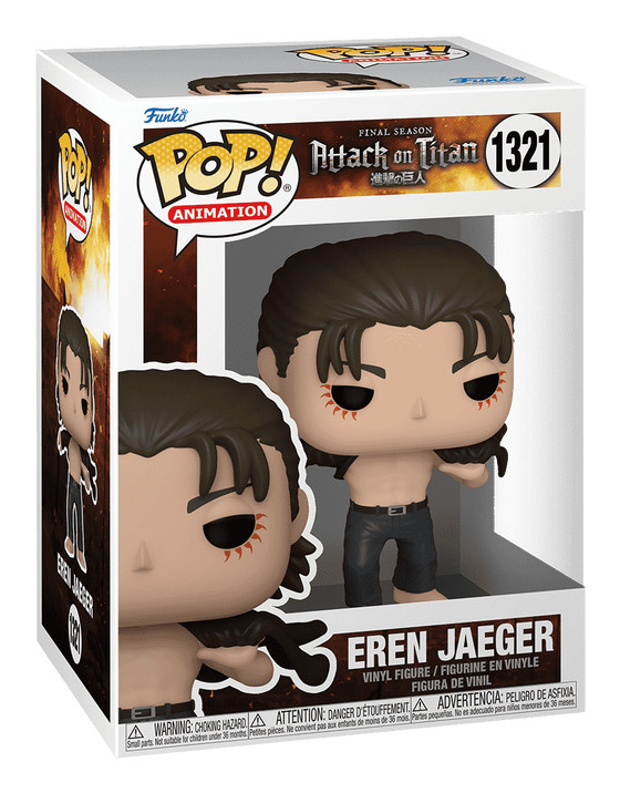 Figurine Pop Attack on titan : Eren Jaeger [1321] - vue 4