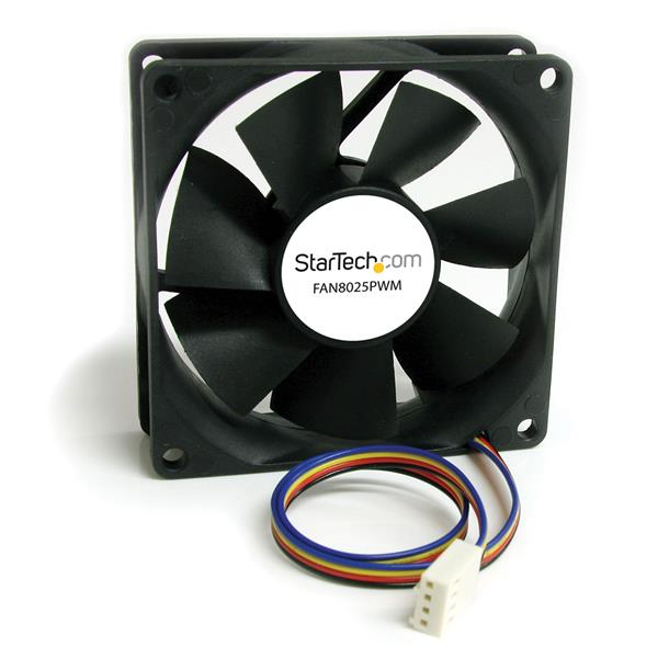 StarTech.com Ventilateur d'Ordinateur 80 mm avec PMW Connecteur à Modulation d'Impulsion en Durée 1x Molex Fan Femelle Ventilateur châssis 80 mm - vue 2