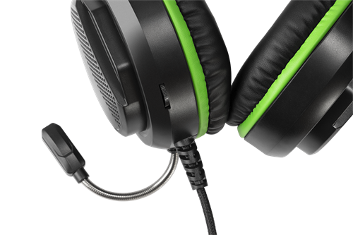 Deltaco Gaming - Cuffie da gioco stereo per XBOX serie S/X, altoparlanti stereo da 40 mm, microfono flessibile
