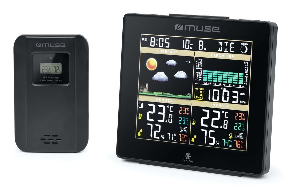 MUSE Radio réveil simple alarme M085WS - vue 7