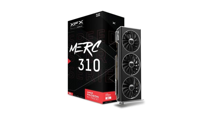 XFX RX-79TMERCU9 tarjeta gráfica AMD Radeon RX 7900 XT 20 GB GDDR6