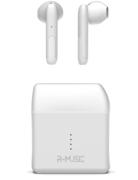 R-MUSIC RM481733 MIRA - Ecouteur True Wireless Earbuds - White