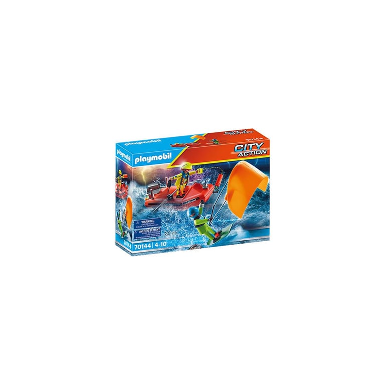 Playmobil City Action 70144 Secouriste Et Kitesurfer