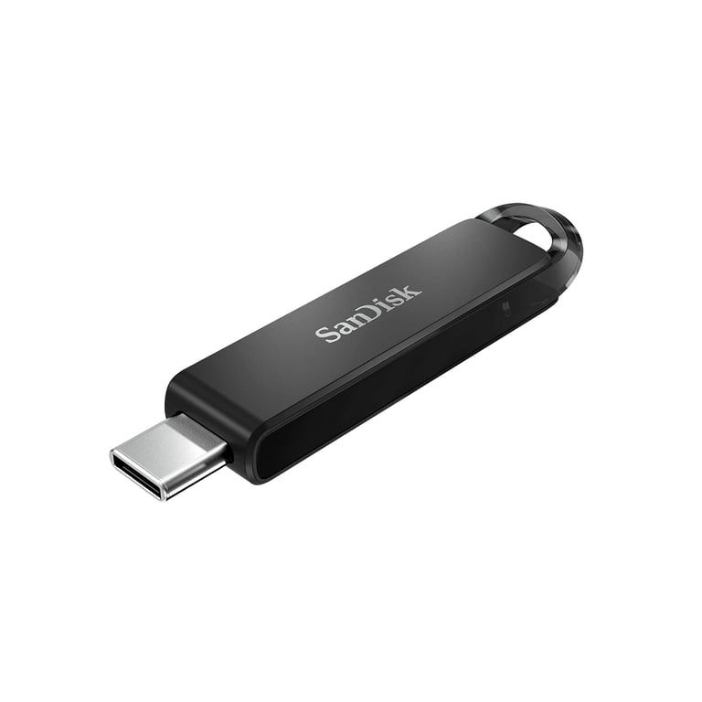 SanDisk Ultra lecteur USB flash 128 Go USB Type-C 3.2 Gen 1 (3.1 Gen 1) Noir - Neuf