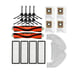 Kit de accesorios de repuesto para aspiradora Dreame L10 Plus, 22 piezas.   Dreame L10 Plus / Z10 Pro / D10 Plus