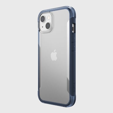 Coque Terrain Biodégradable 3M Bleu Clear iPhone 13