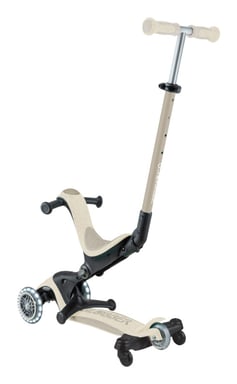 Globber GO UP DELUXE Niños Patinete de tres ruedas Negro, Limón verde