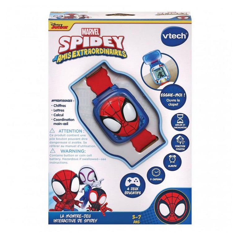 Montre Jeu Interactive Spidey VTECH et Pour enfant de et plus - vue 2