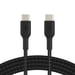 Cavo intrecciato da USB-C a USB-C BOOST CHARGE? (1 m), nero