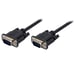 MCL CABLE SVGA HD15 Male/Male 3m câble VGA VGA (D-Sub) Noir