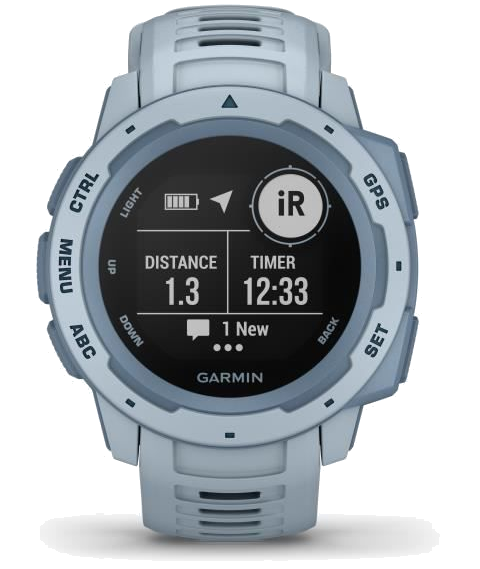 Garmin Instinct®- Montre GPS robuste - Écume