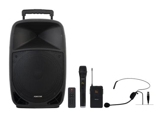 Fonestar MALIBU-312 altavoz Negro Inalámbrico y alámbrico 250 W