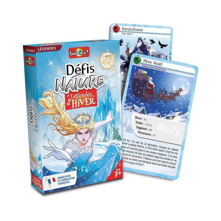 Jeu pour découvrir la nature Bioviva Défis Nature Légendes d'hiver - vue 4