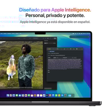 Macbook Pro M4 Pro (2024) 14', 1 TB GB 24 GB Apple GPU 20, Noir sidéral - QWERTY spagnolo