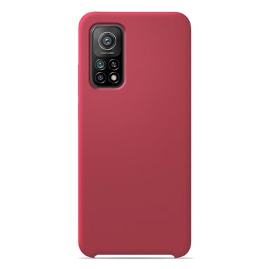 Coque silicone unie Soft Touch Rouge compatible Xiaomi Mi 10T Mi 10T Pro