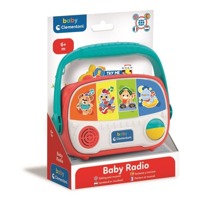 La radio de Bébé parlant CLEMENTONI - Neuf