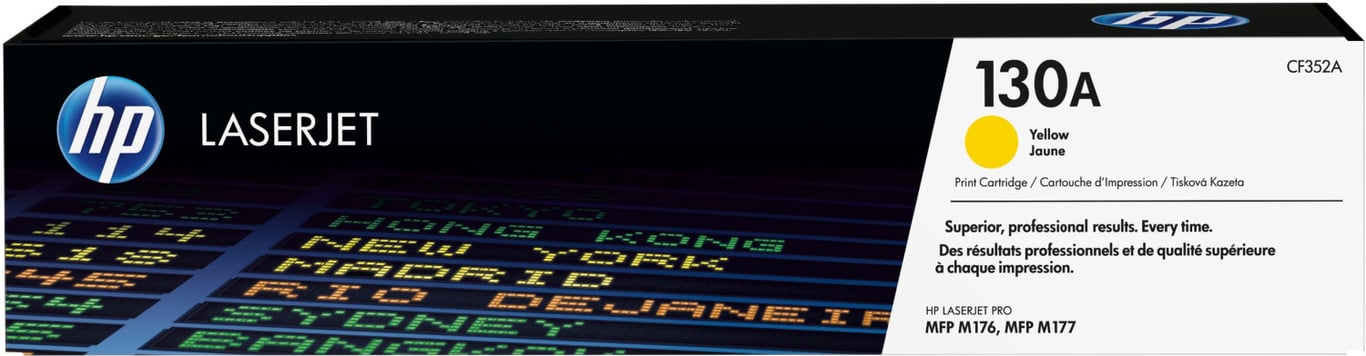 HP CF352A Jaune - vue 4