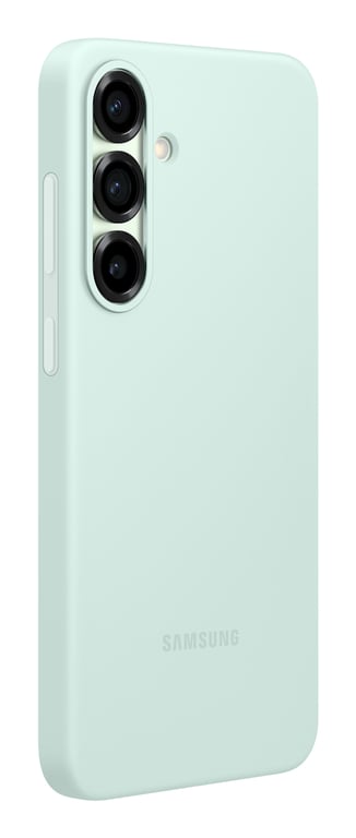 Samsung Coque Silicone Vert d'eau Galaxy S25+ - vue 5