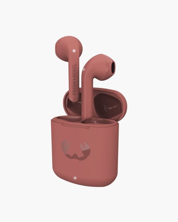 Fresh 'n Rebel Twins Core Casque True Wireless Stereo (TWS) Ecouteurs Appels/Musique Bluetooth Rouge - Neuf