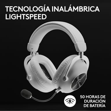 Logitech G PRO X 2 Casque Avec fil &sans fil Arceau Jouer Bluetooth Noir, Blanc