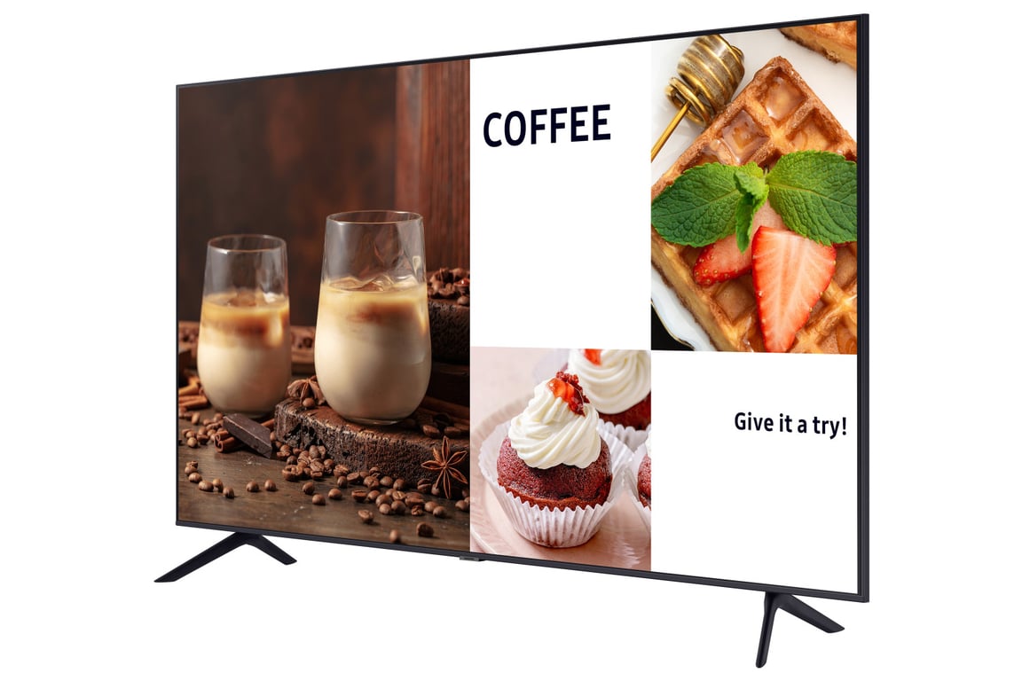 Samsung LH43BECHLGUXEN affichage de messages Panneau plat de signalisation numérique 109 2 cm 43 LED Wifi 4K Ultra HD Intégré dans le processeur Tizen Neuf - vue 2