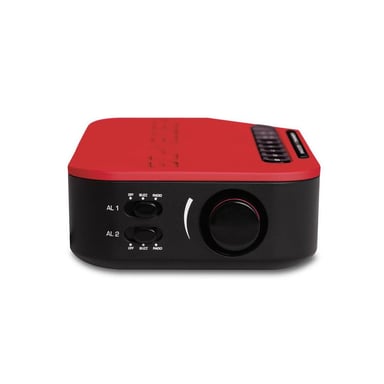 Schneider FM SC310R Double alarme Grand écran LCD blanc Rouge - Neuf Multicolore - vue 2