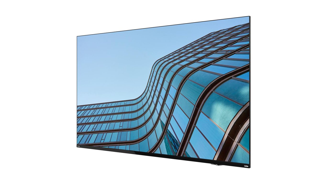 Lenovo ThinkVision E55 LFD 55 écran LCD rétro éclairé par LED interactive 4K UHD 3840 x 2160 HDR Direct LED - vue 5