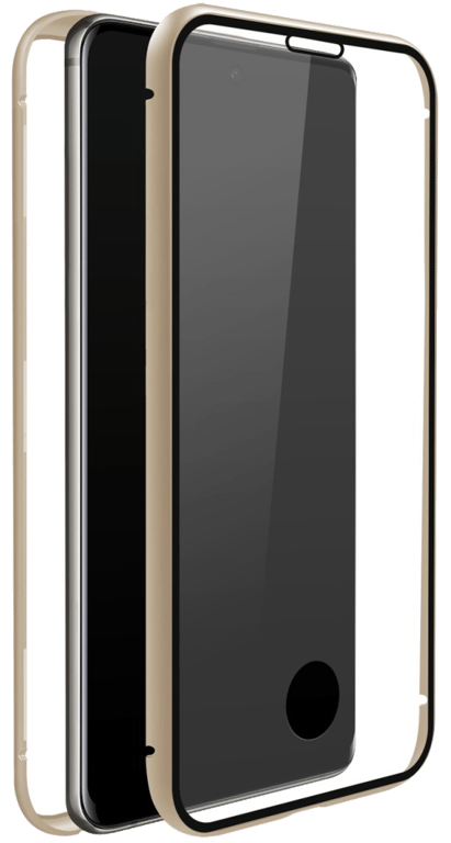 Coque de protection 360° Glass pour Samsung Galaxy A71, or