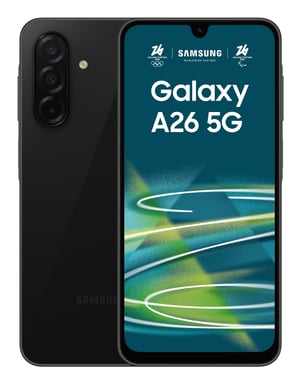 Galaxy A26 (5G) 256 Go, Noir