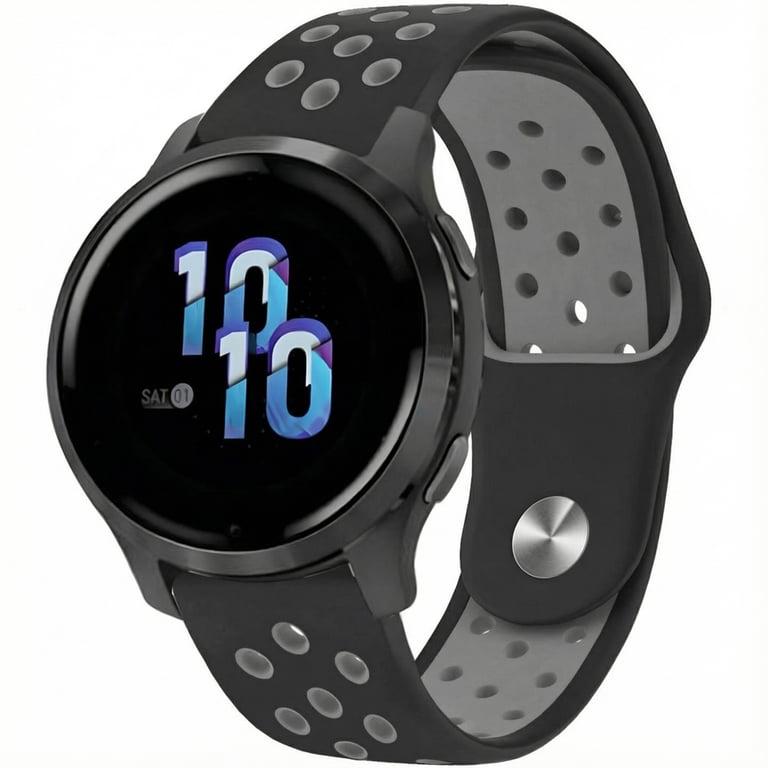 Bracelet sport 22mm en silicone bicolore - vue 10